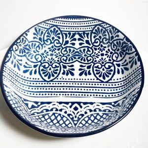 BOSTON WAREHOUSE Small Porcelain Bakeware Serving Dish Bowl